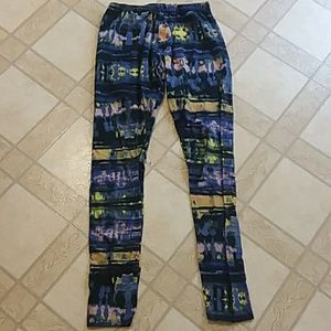 Tie dyed leggings